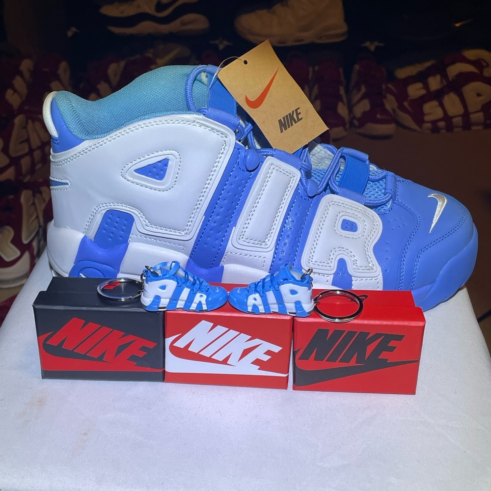 Nike Air More Uptempo Mini Shoe Keychains And Mini Nike Shoe Box MORE COLORS